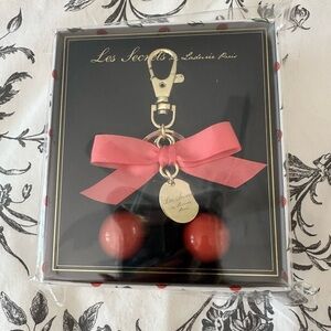 Laduree Cherry Bag Charm/Keychain Giftable Condition